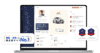 Zoho CRMの画面とITreviewの受賞バッジ