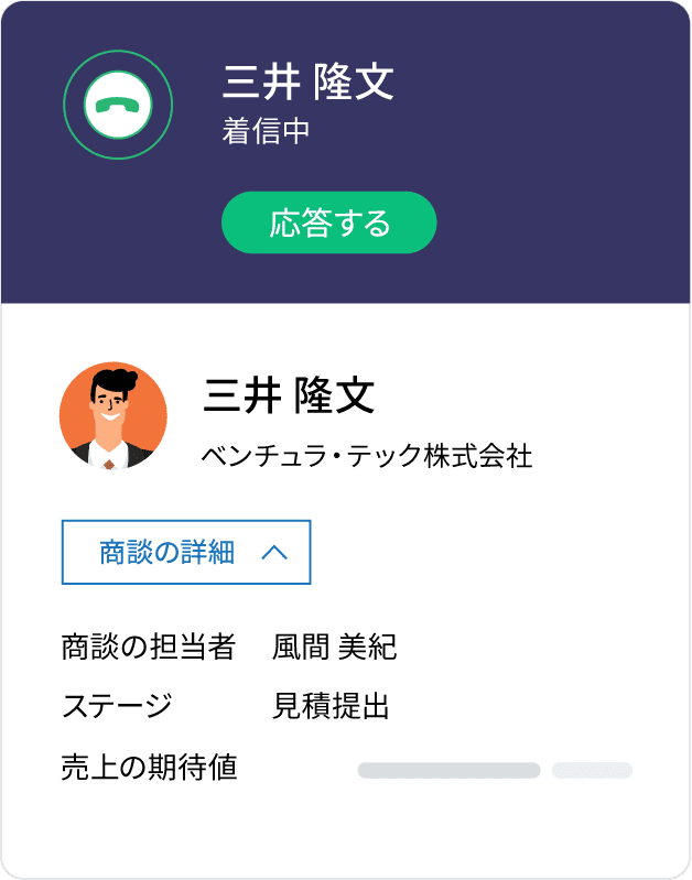 チャット、音声通話、ビデオ通話でチームとのコラボレーションを実現