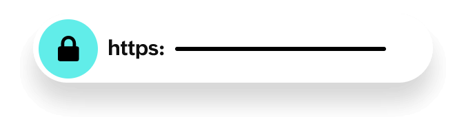 SSL encrypted, secure landing pages