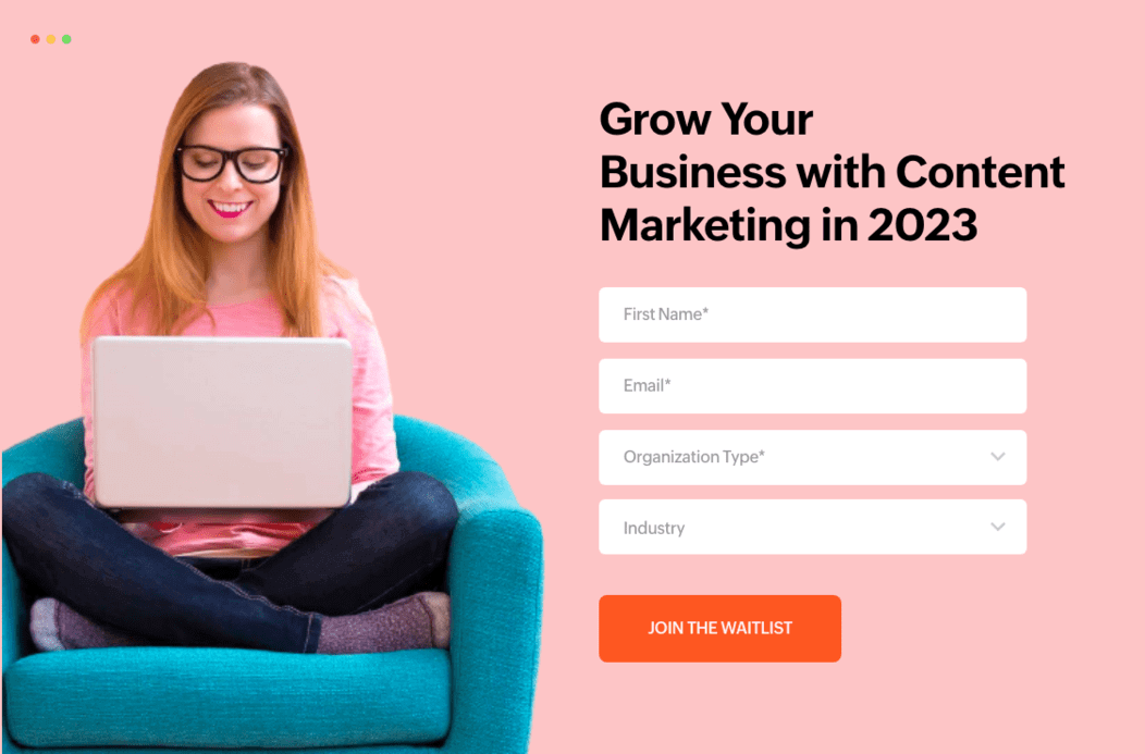 free landing page templates