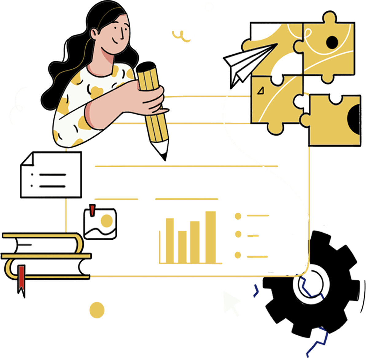 Zoho Learn course authoring interface