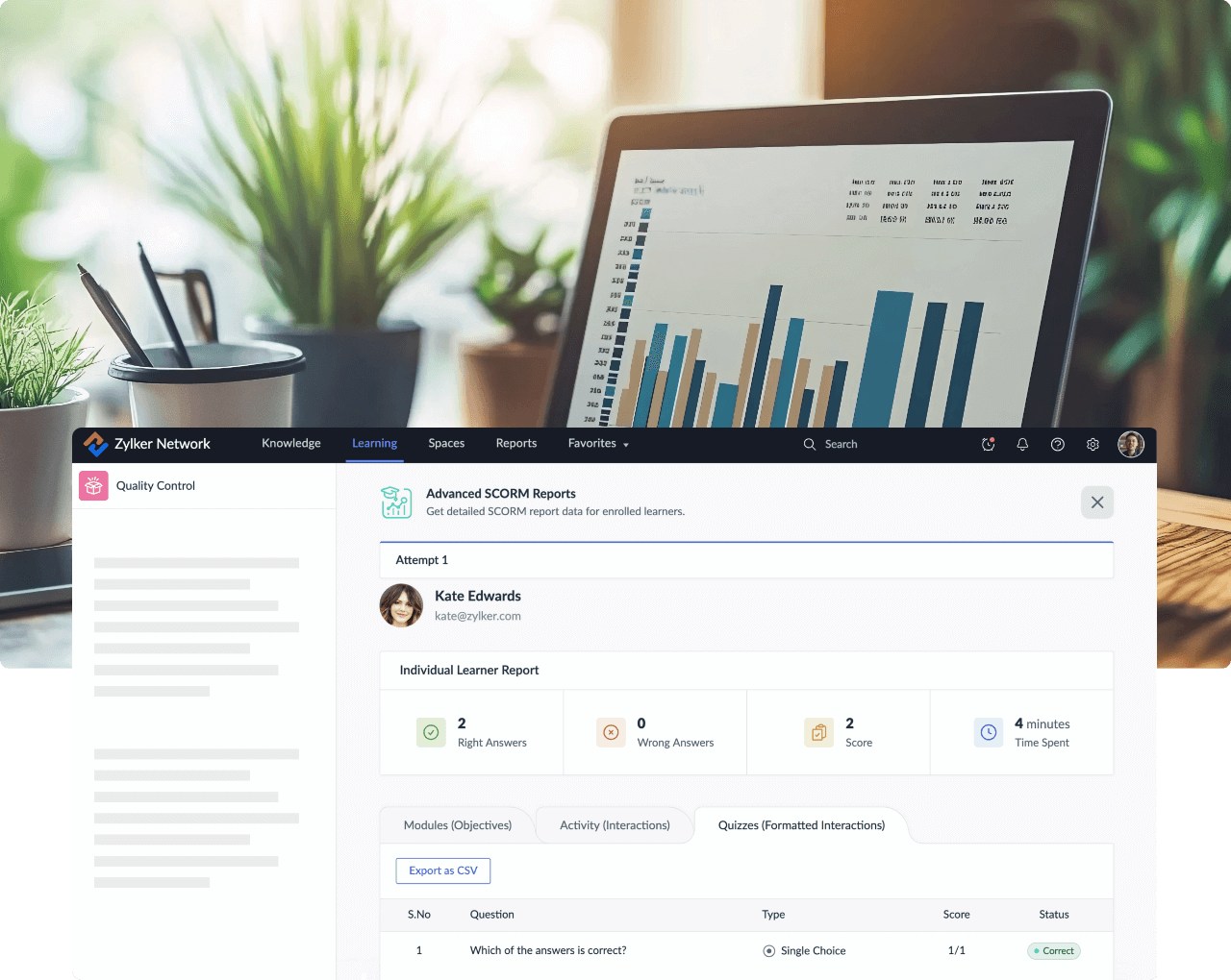 Generate unique reports