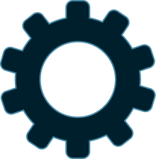 Settings and configuration gear icon