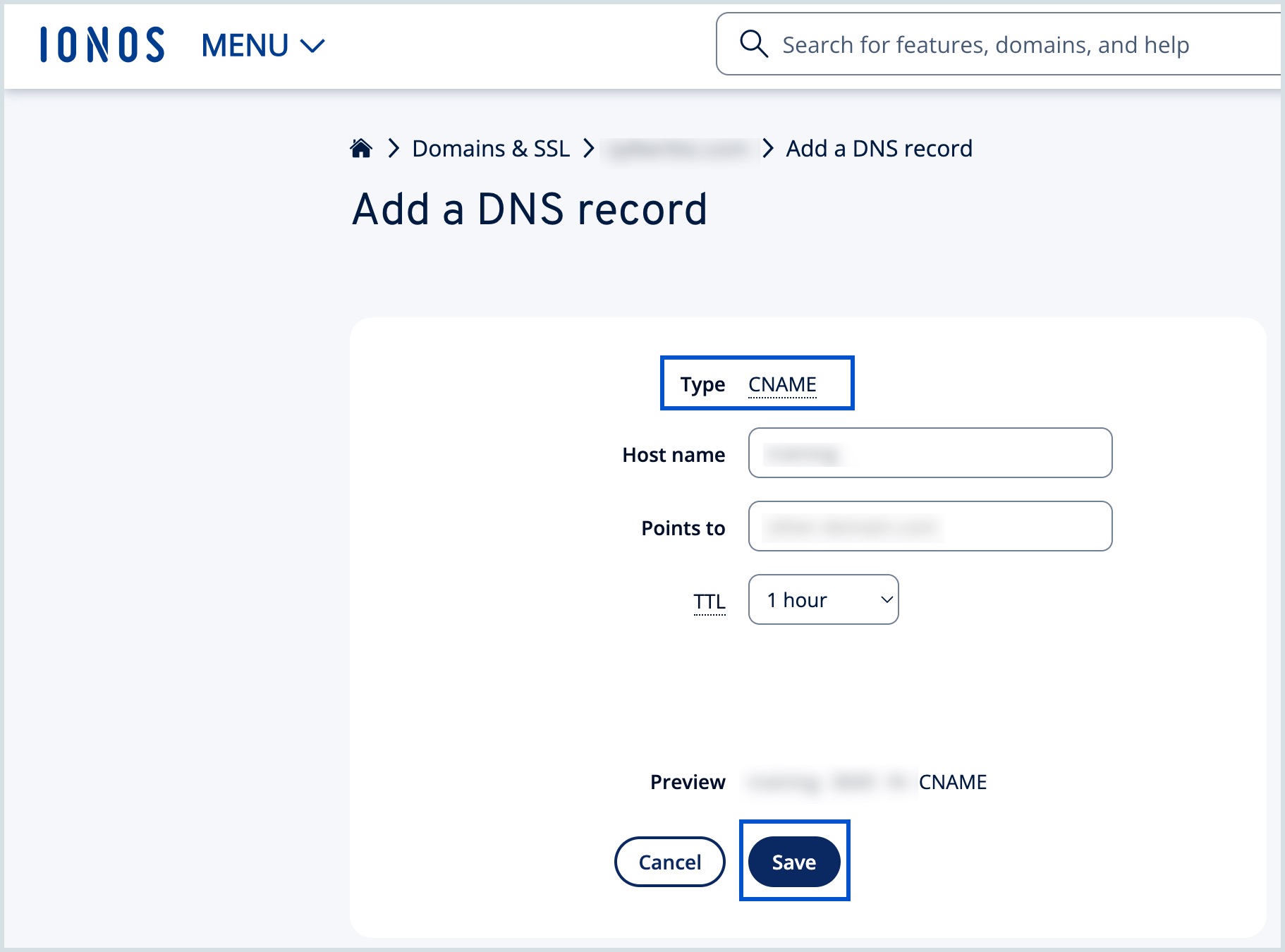 CNAME records CNAME records