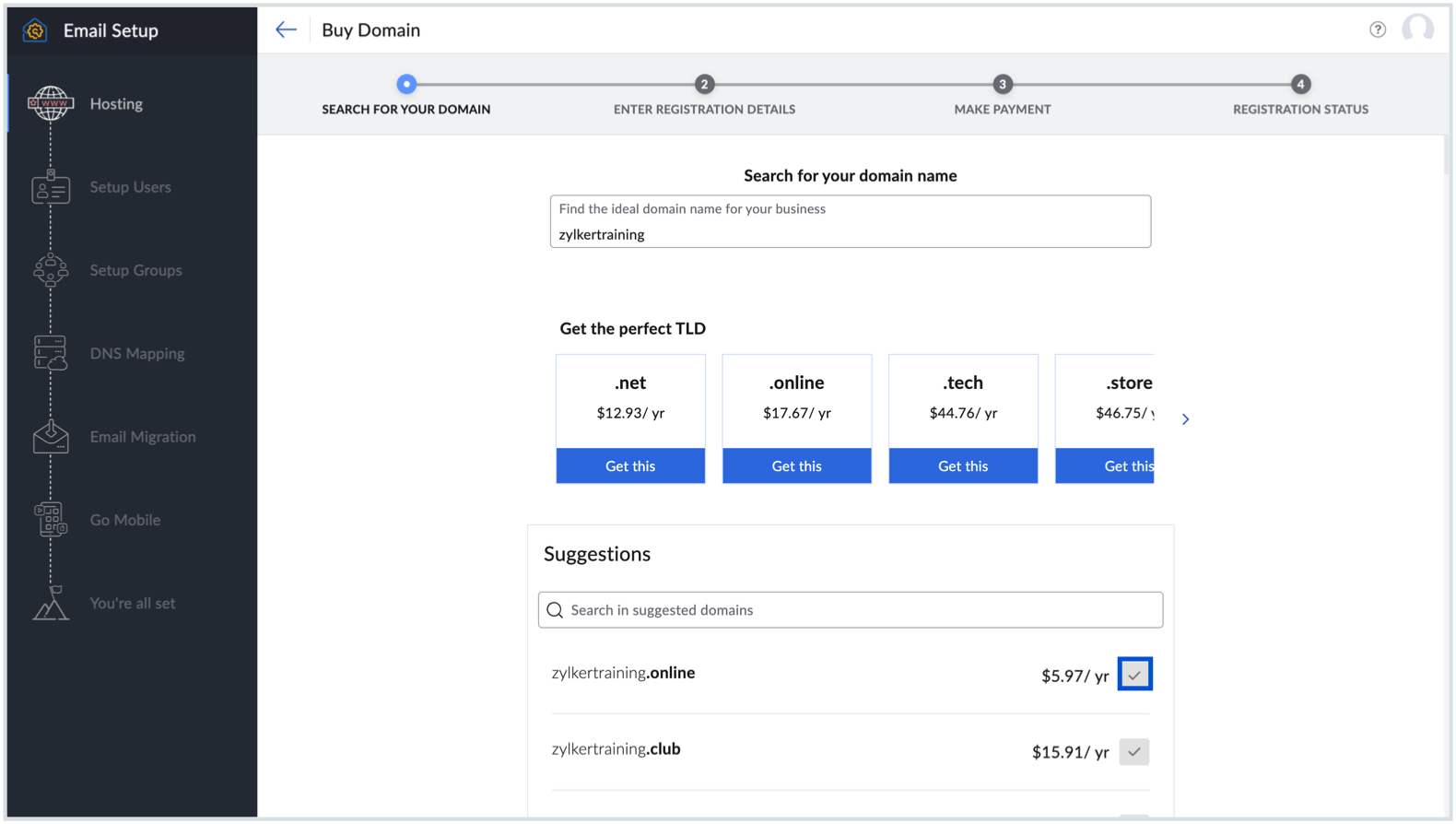 Search your domain Search your domain