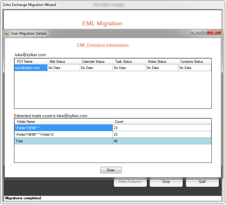 user migration details user migration details