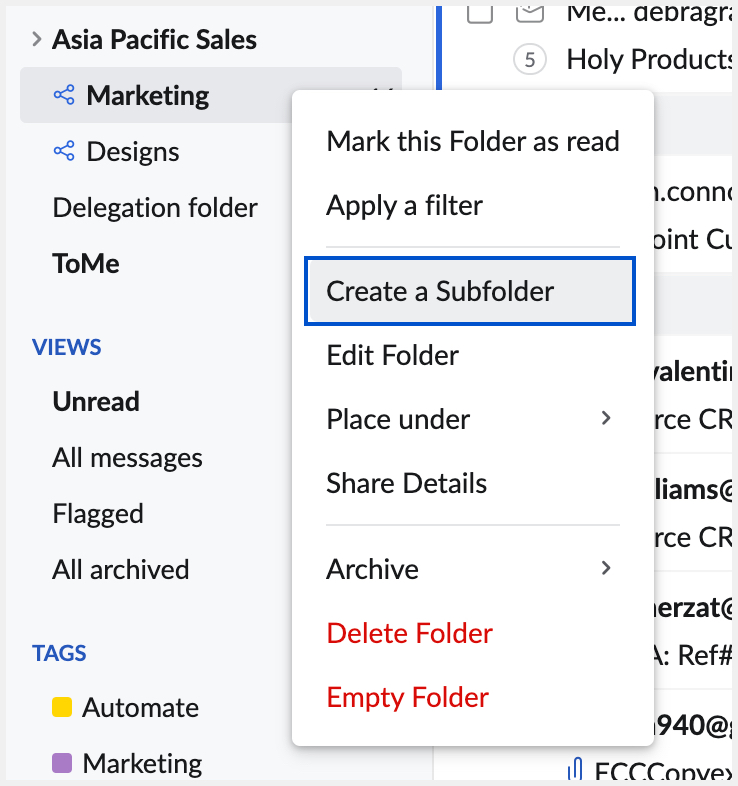 Subfolder