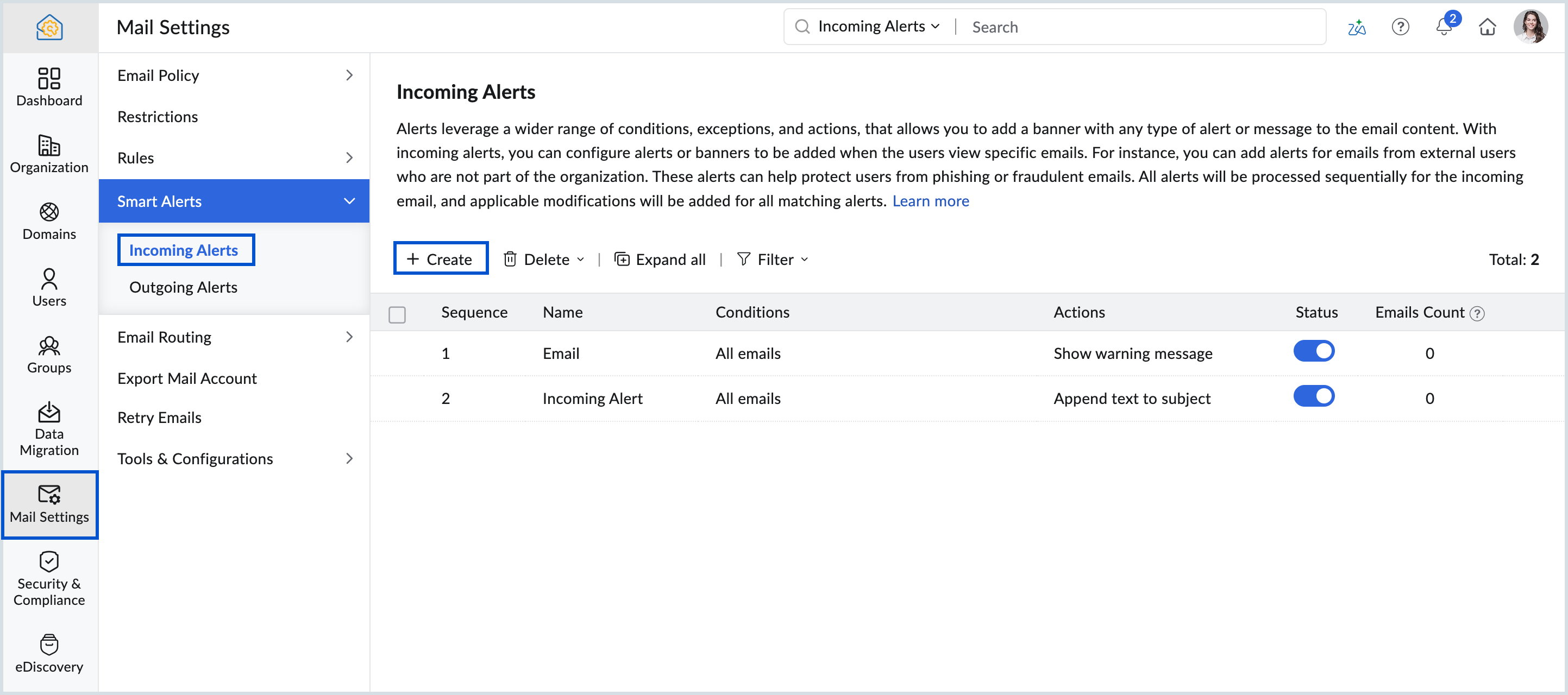 create-alert create-alert