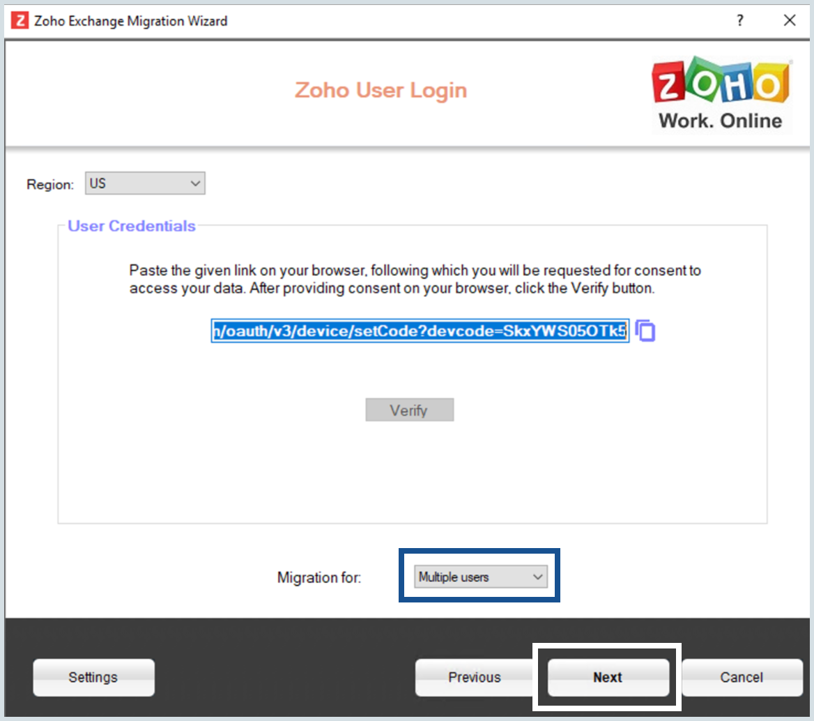 migration users selection migration users selection