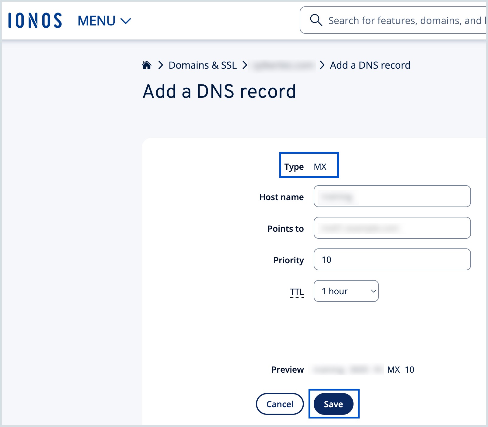 MX records MX records