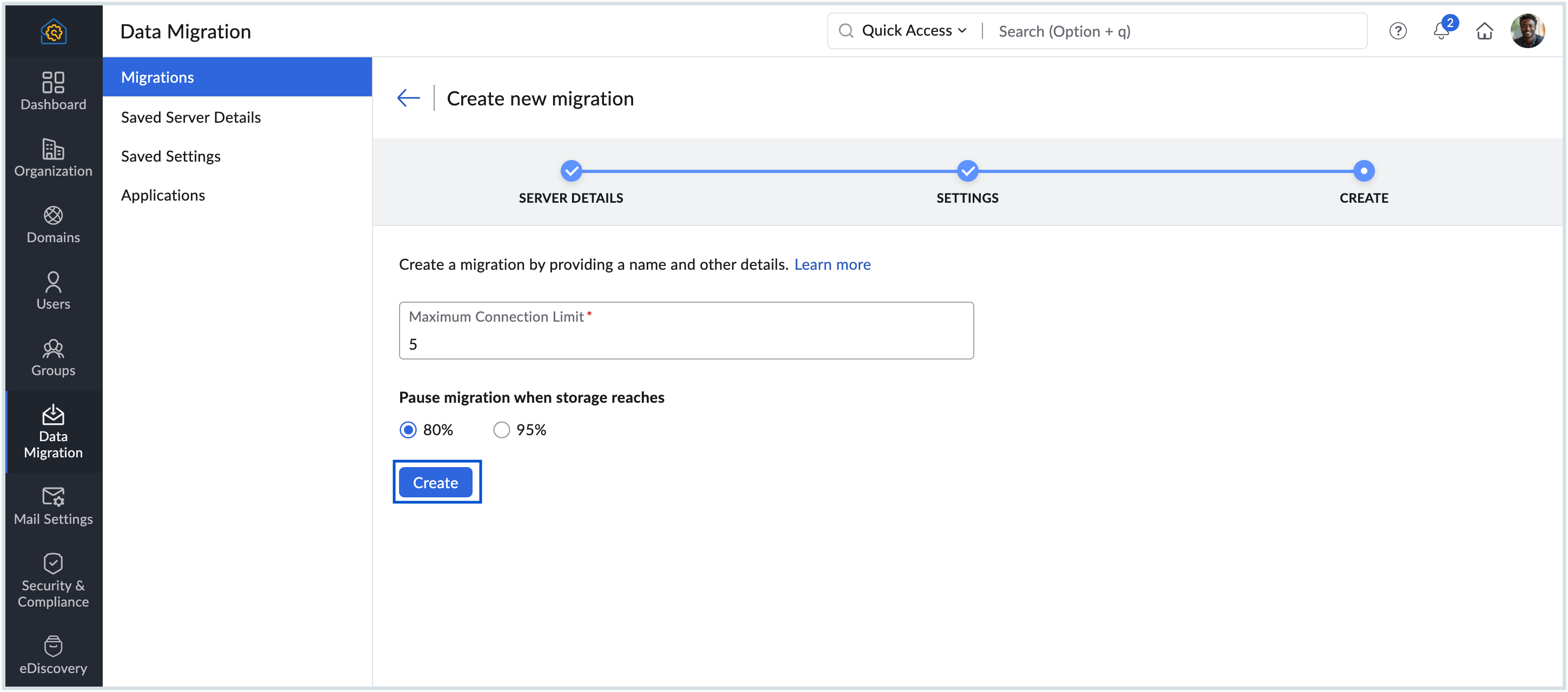 Set Connection Limit