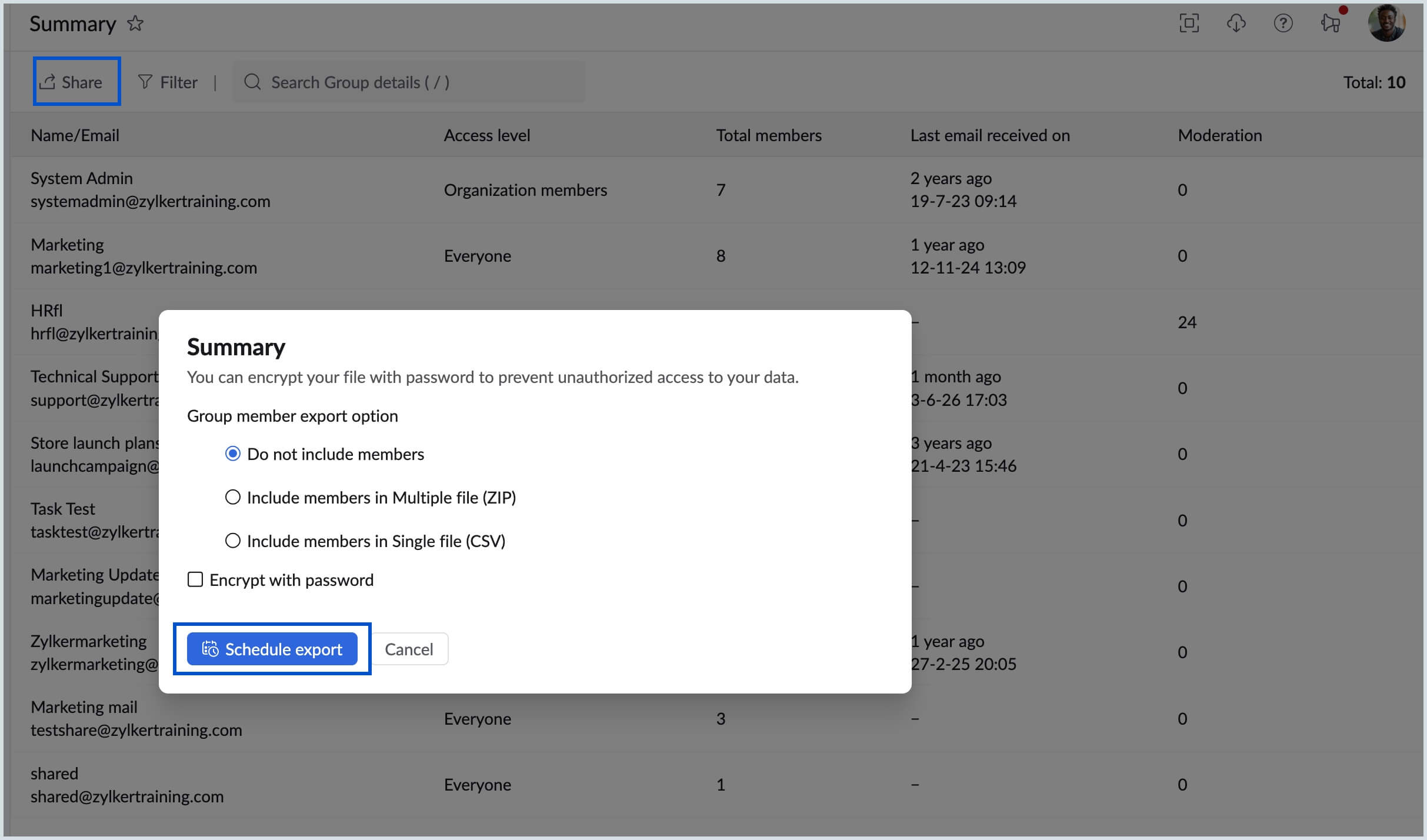Download summary Download summary