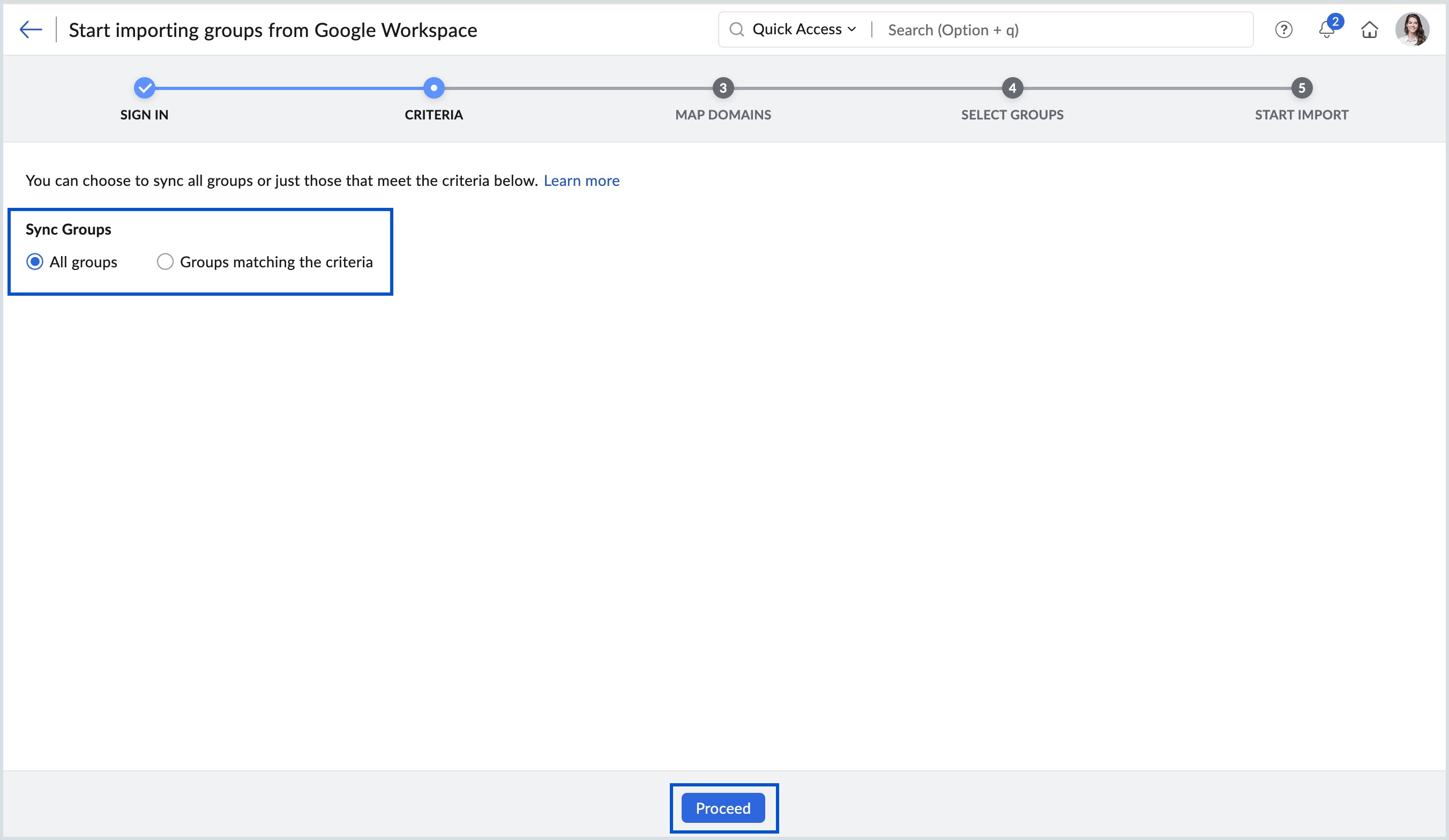 sync groups for all users