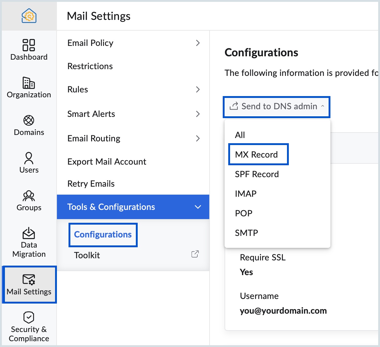 Tool and configurations Tool and configurations