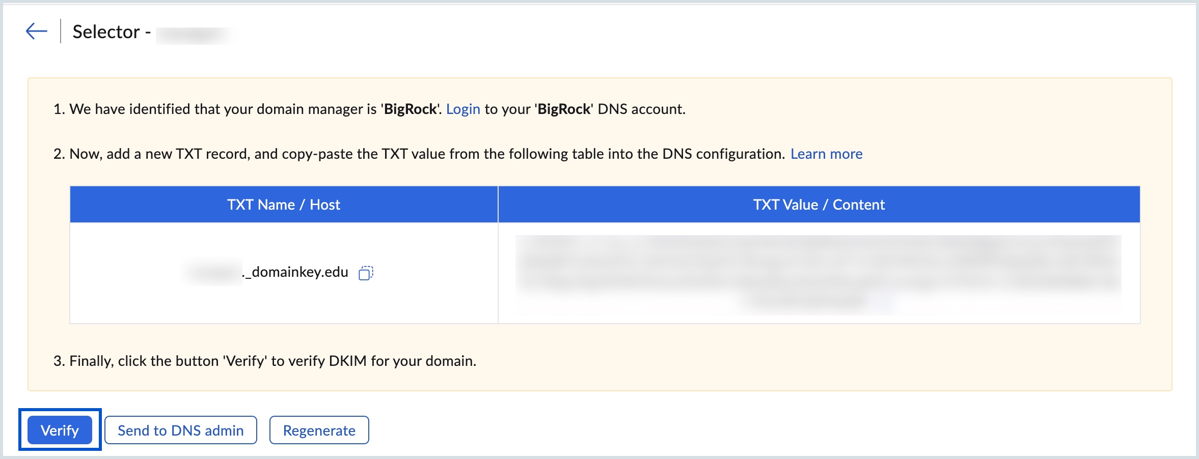 verify DKIM verify DKIM