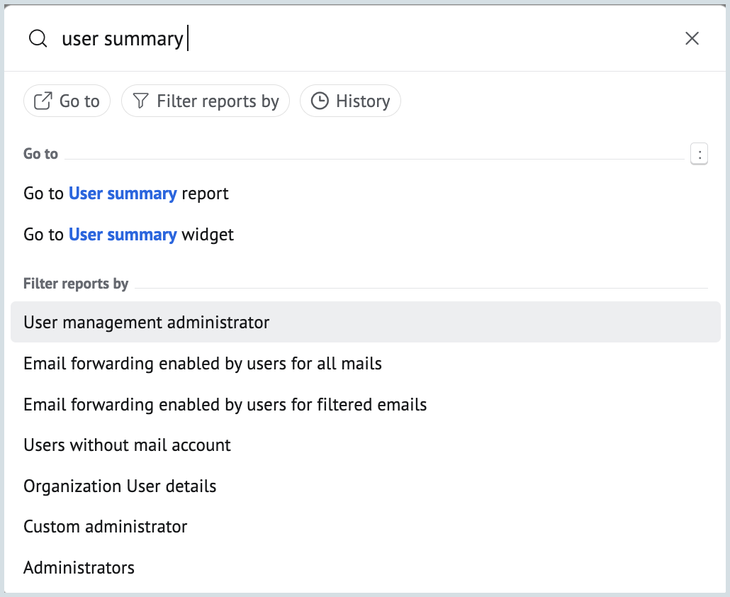 Quick access Quick access