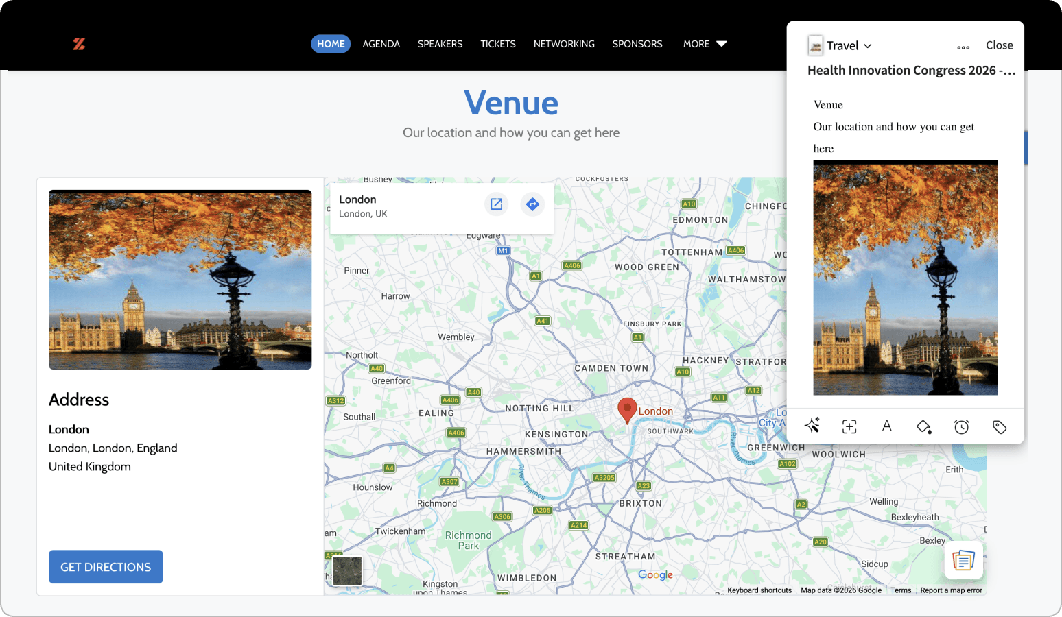 Selecting multiple sections of a webpage to clip