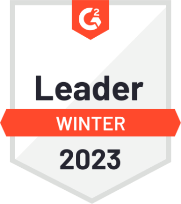 G2 leader winter 2023 badge