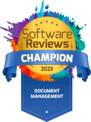 Software review champion 2023 document management