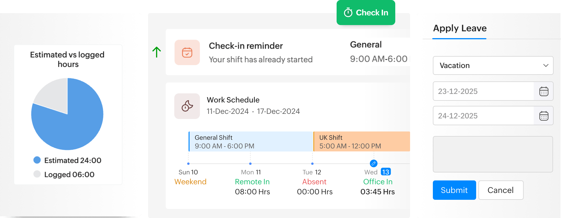 Core HR in Zoho People