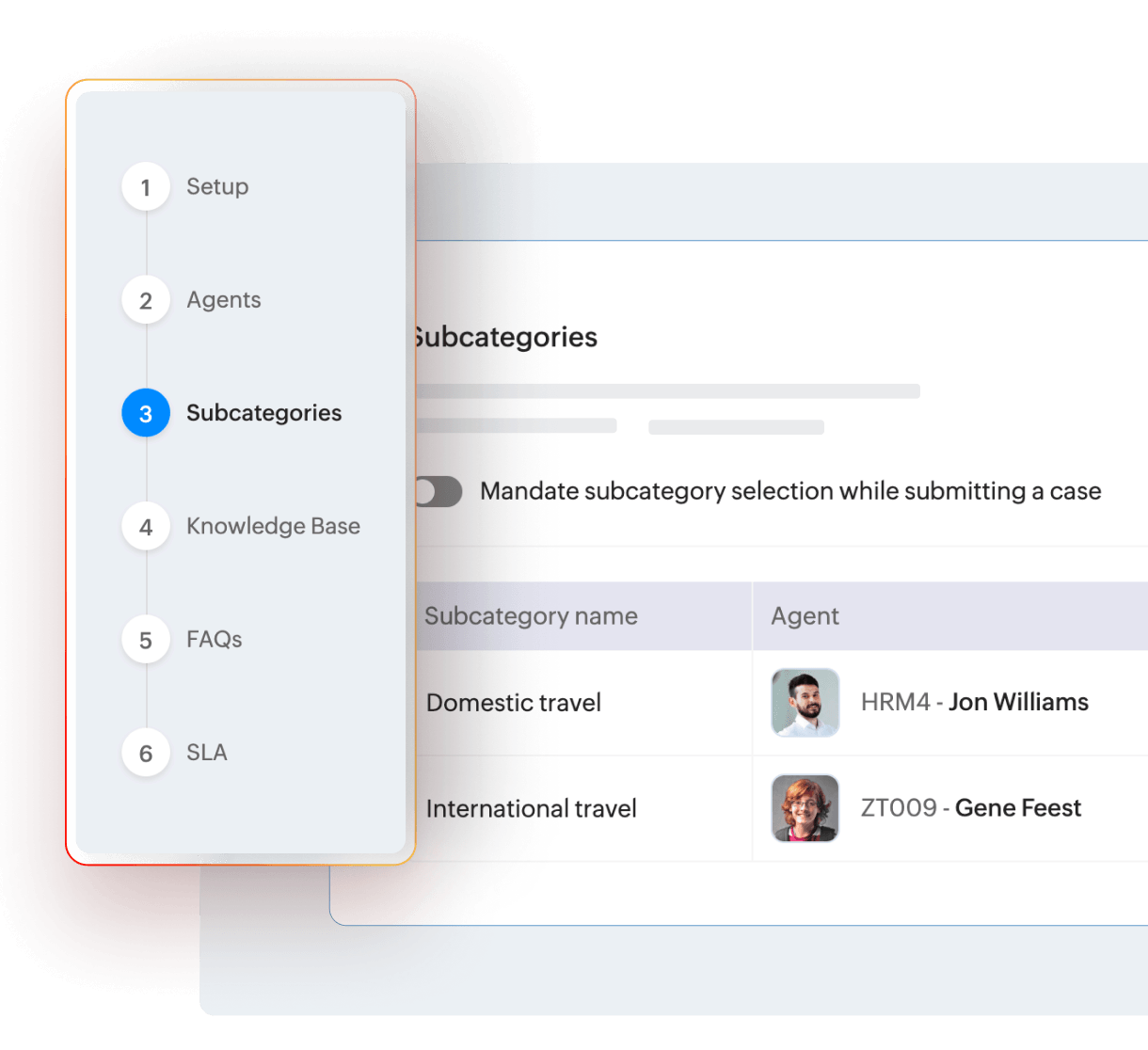 HR help desk in Zoho People Plus