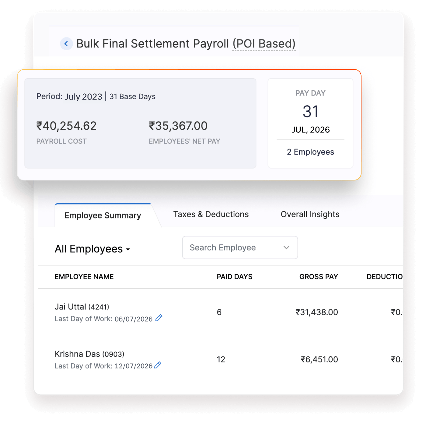 Support smooth exits feature