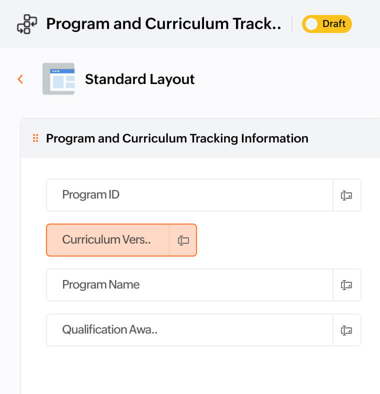 Program and Curriculum Tracking