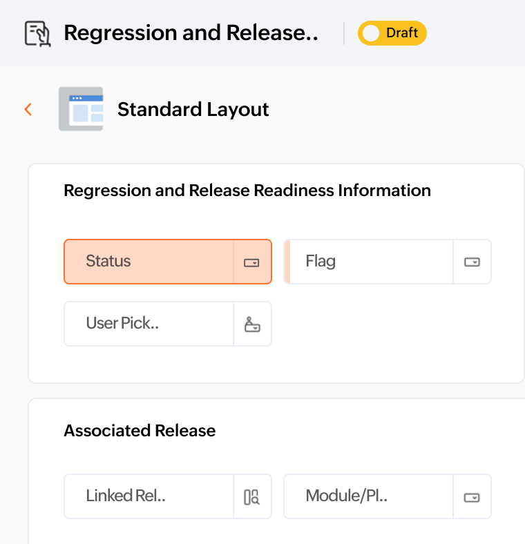 Regression & release readiness module