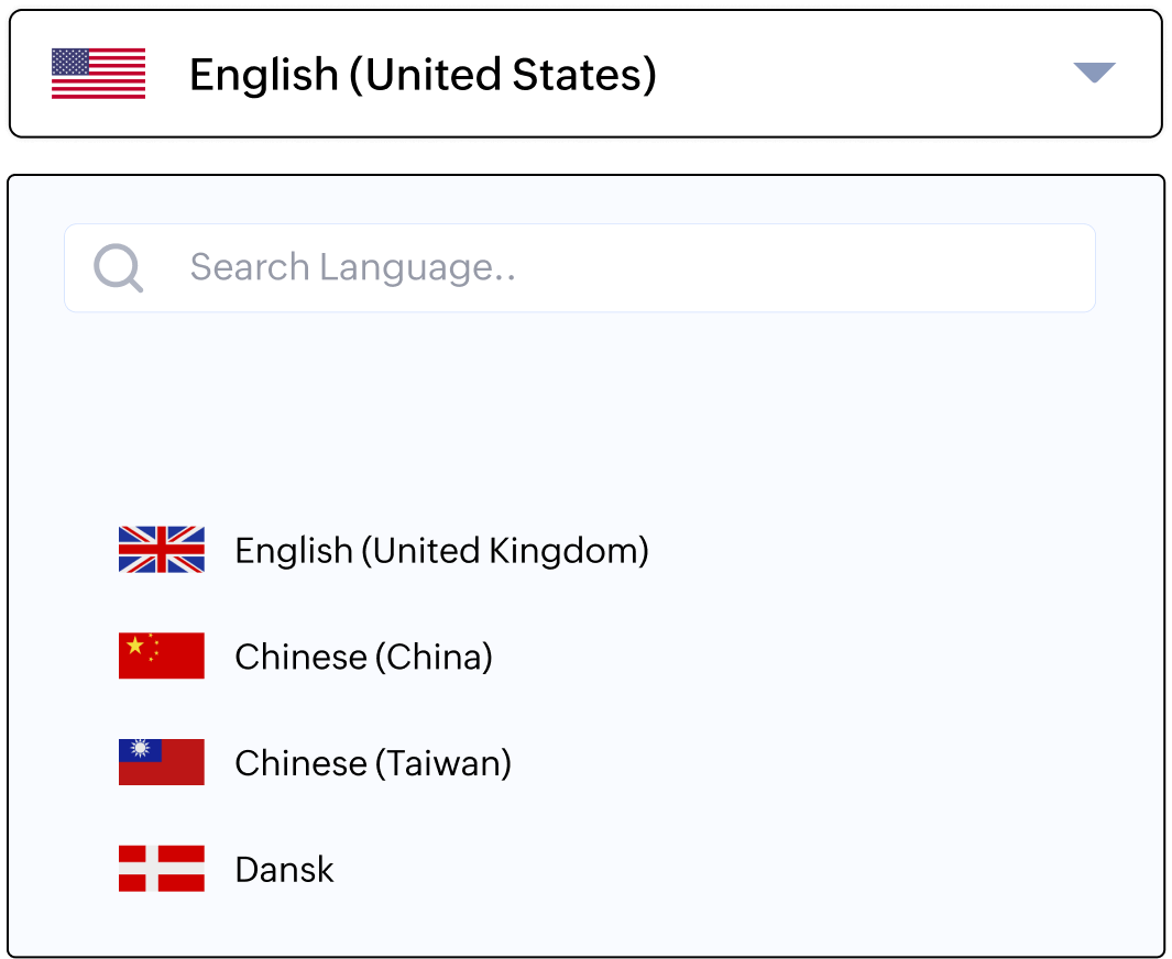 Localize your page in 27 languages