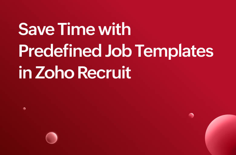 Job Templates