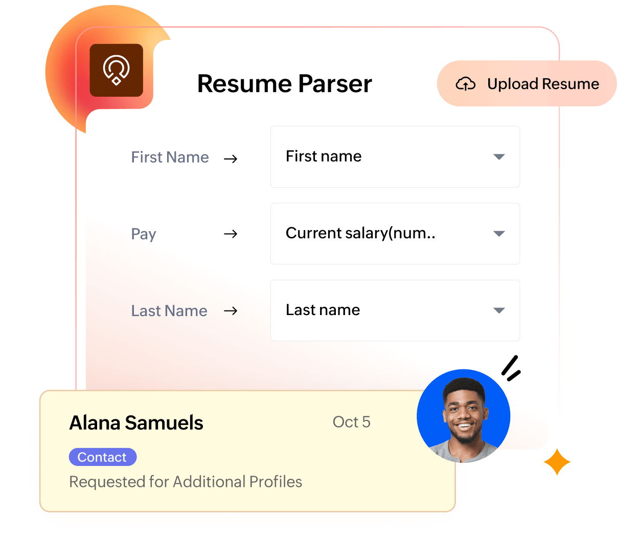 Parse resumes in Zoho Recruit and convert them into structured hiring data
