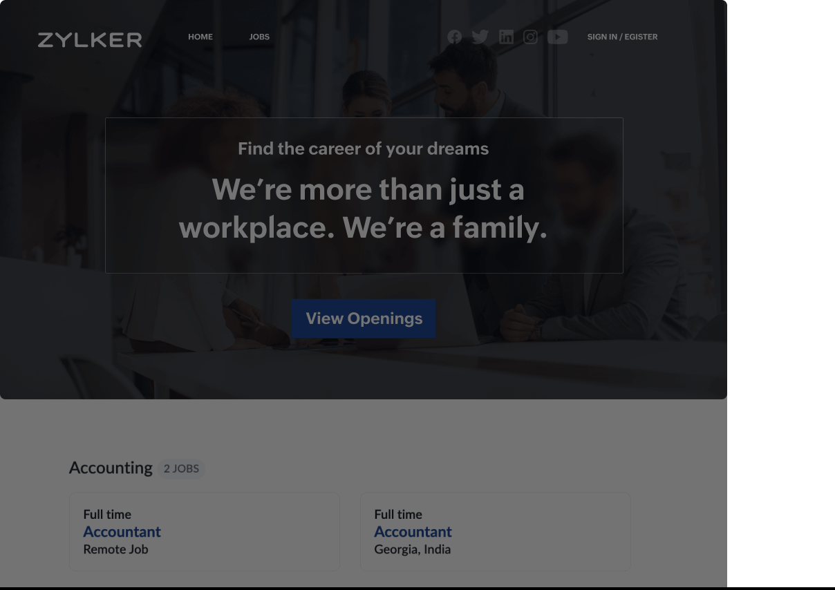 candidates feel welcome