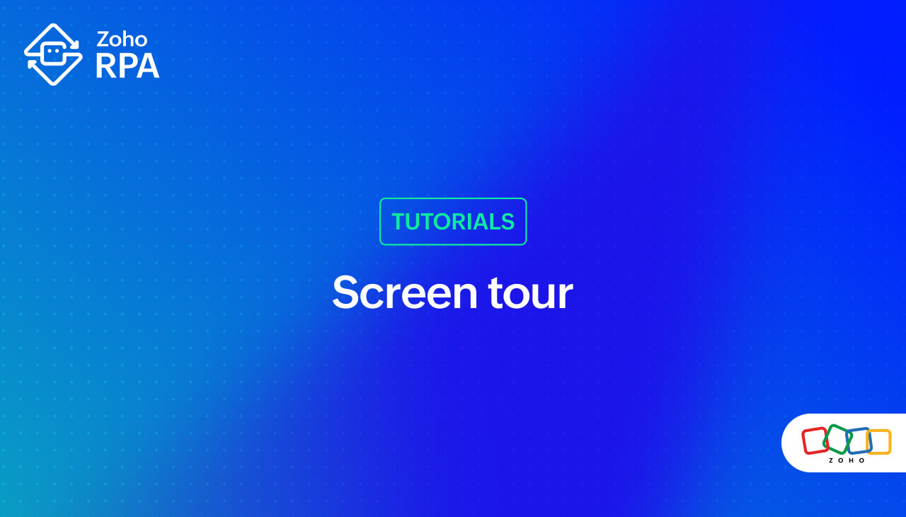 Screen tour