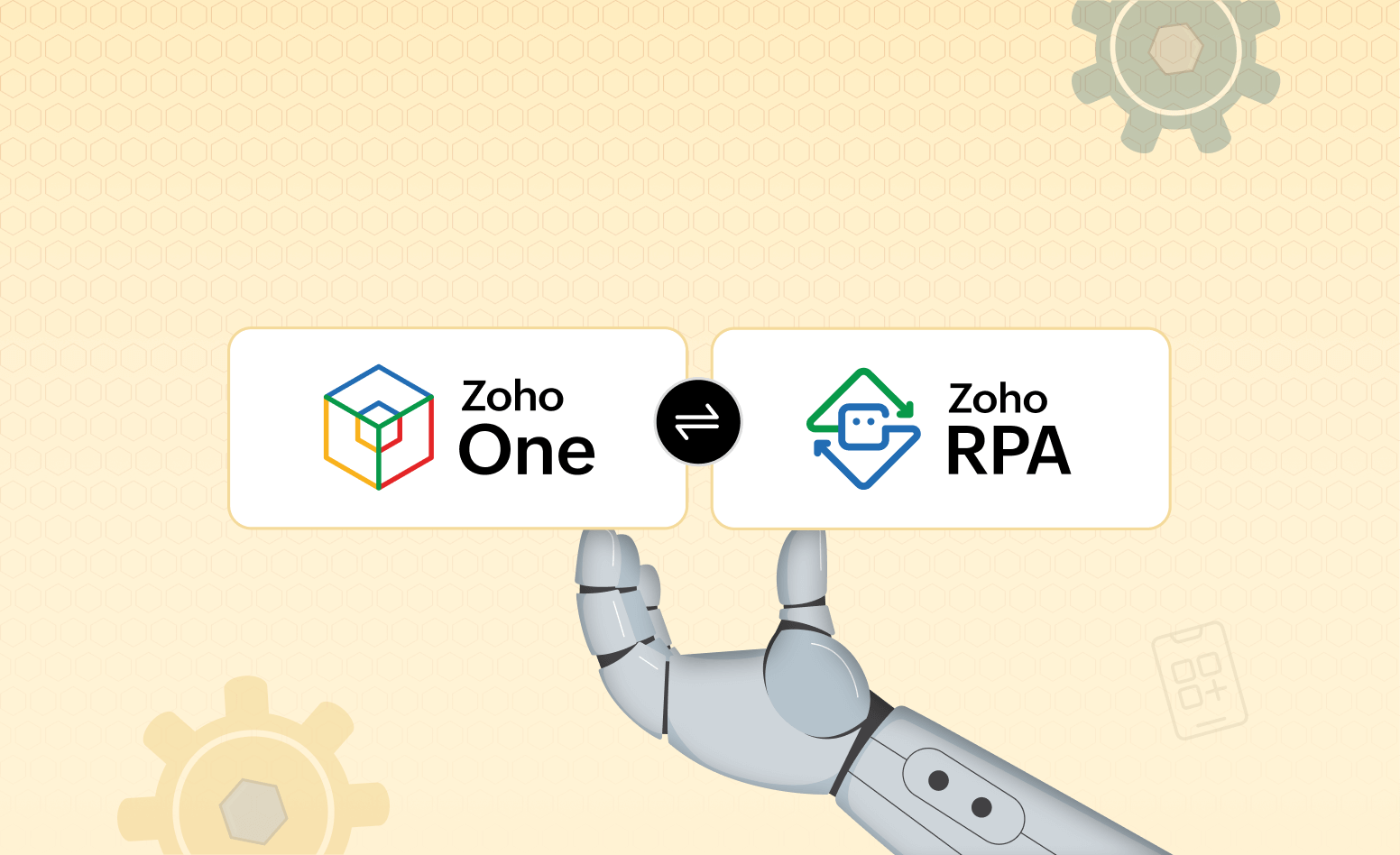 Zoho RPA joins Zoho One