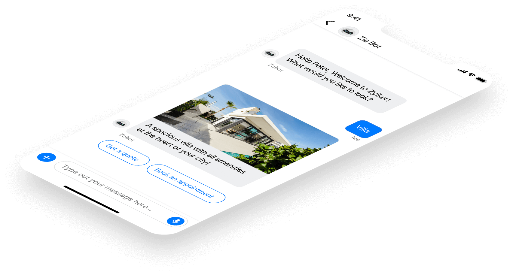 Match your in-app chat window to your mobile app and branding