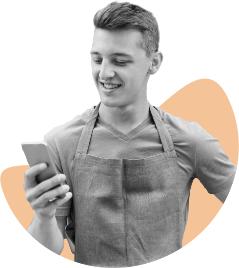 Instant support in live chat for restaurants