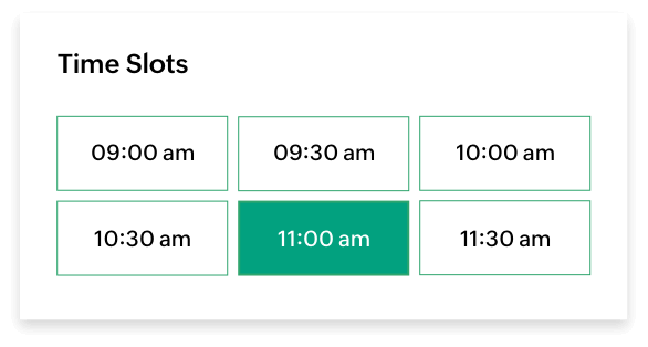 Schedule site visits effortlessly