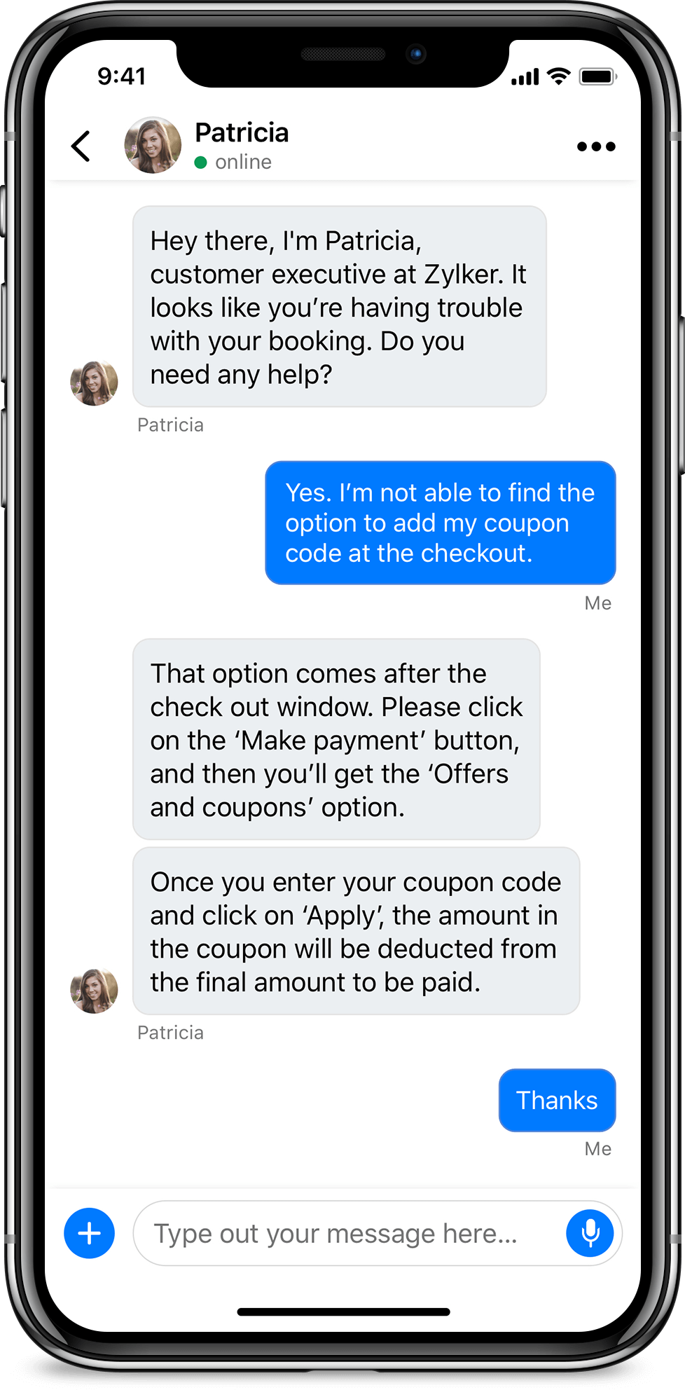 Engage mobile app users with in-app chat triggers