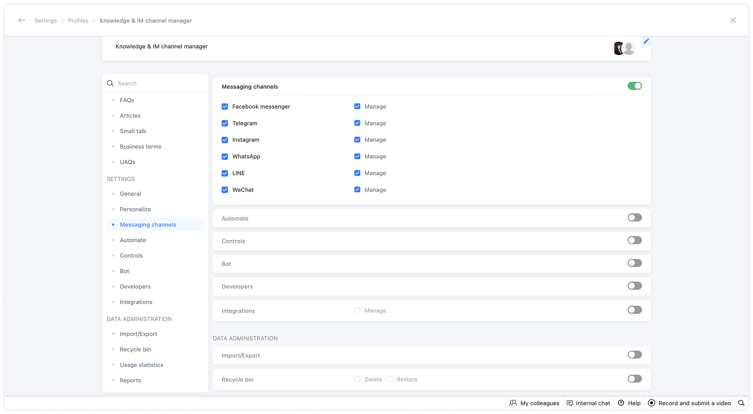 Improve security, accountability,