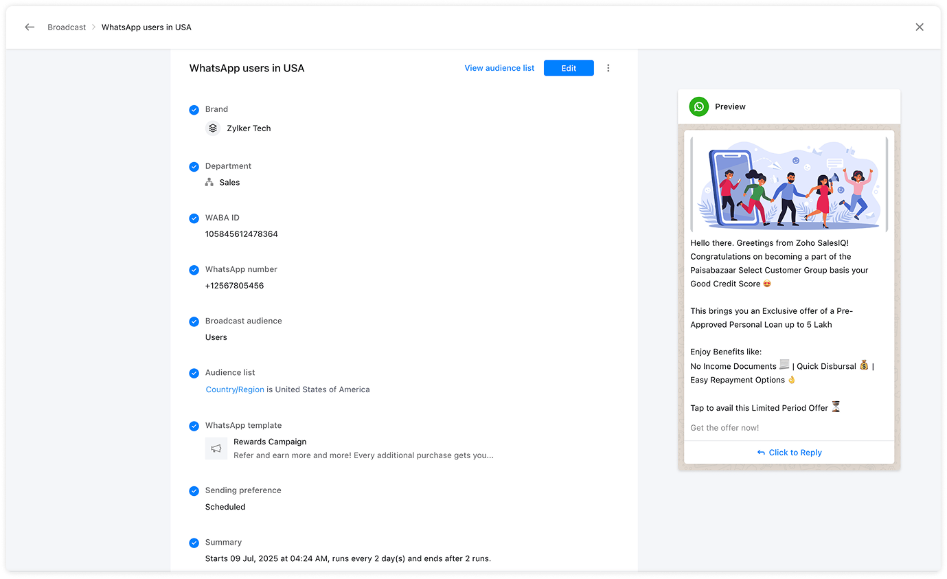 You can now proactively engage with your customers on WhatsApp