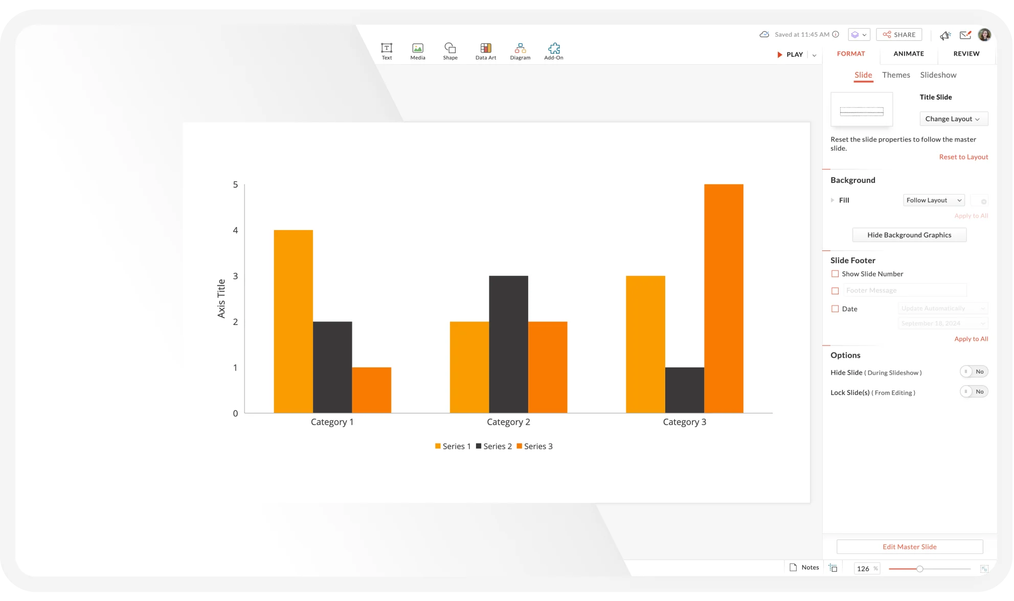 import chart image