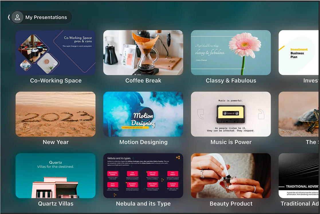 zoho show for apple tv