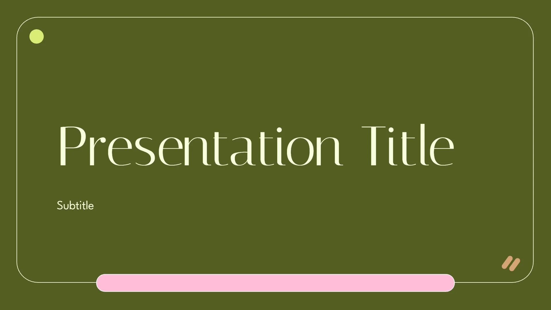 Sage presentation theme