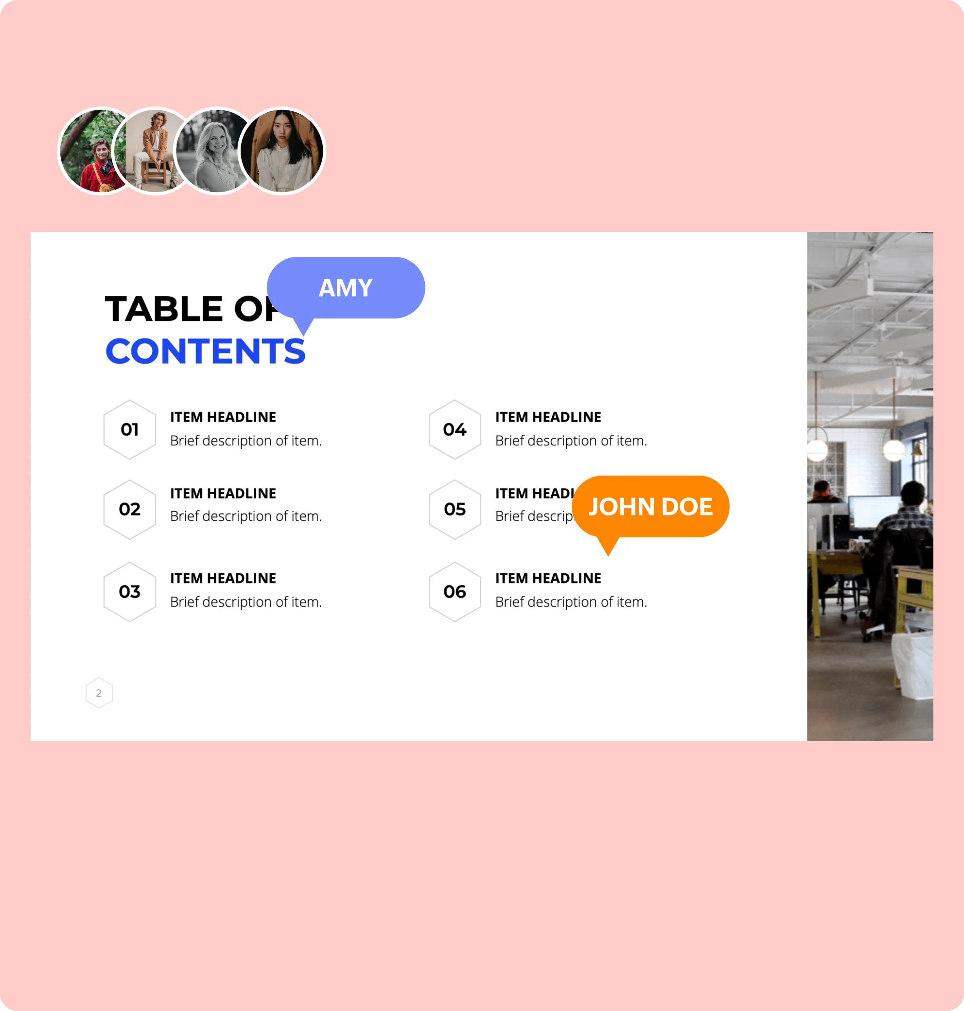 zoho show collaborate