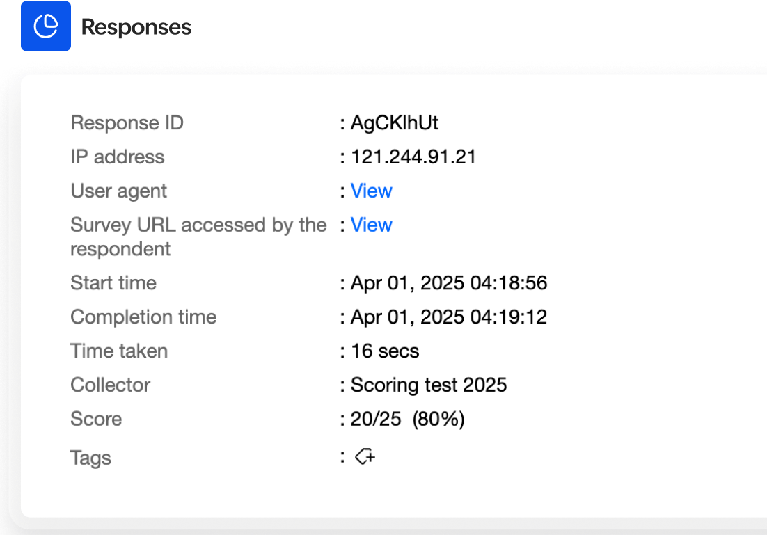 Uncover the context behind every response