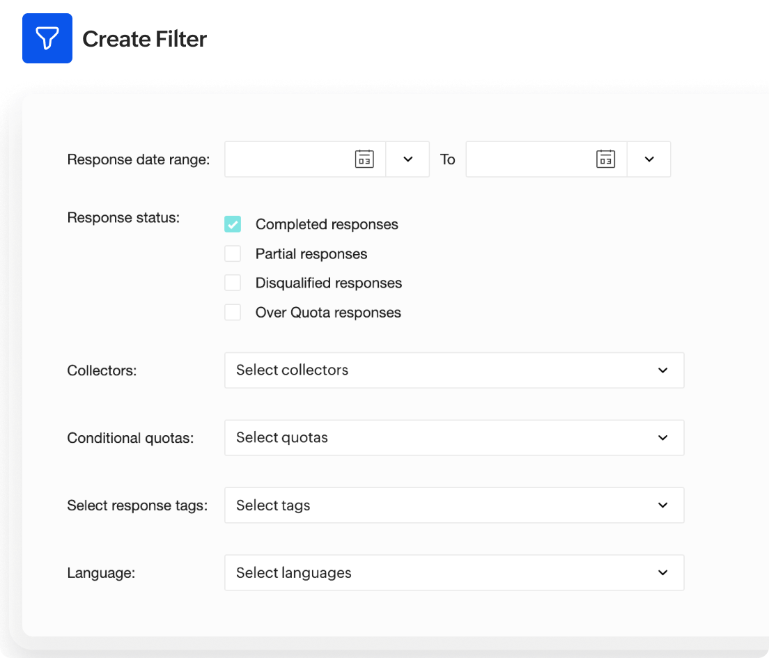 Customize your analysis