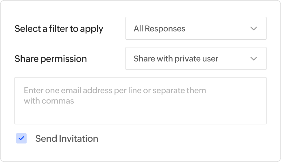 Transparent result sharing 