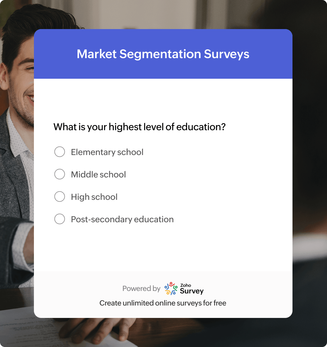 market segmentation surveys