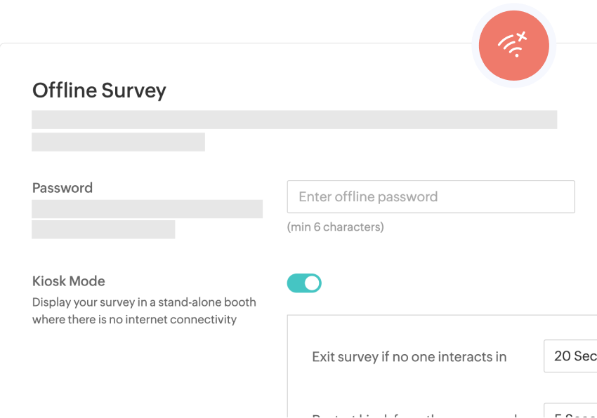 Offline surveys: Collect feedback anywhere
