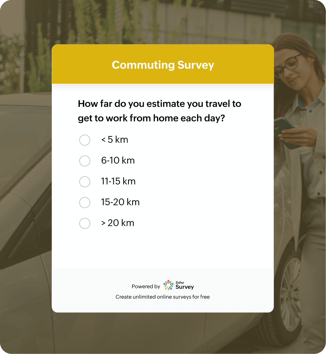 Commuting Survey Questionnarie Template